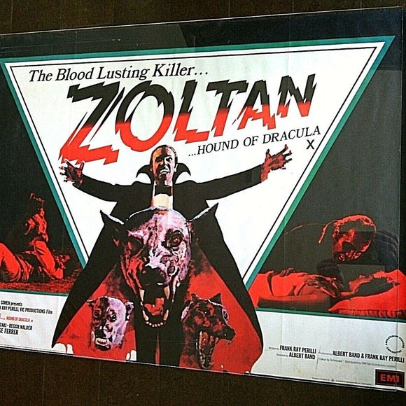 Horror Film Movie Poster Zoltan Hound of Dracula Original 1978 Dogs EMI Posters - Picture 10 of 16